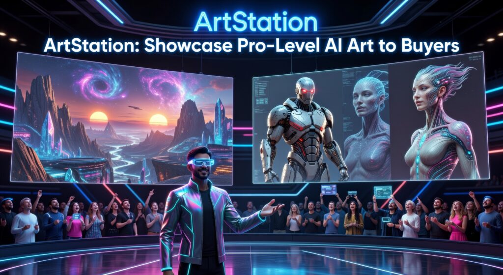 Uncover Top AI Art Selling Platforms for Explosive Profits — illustration 4