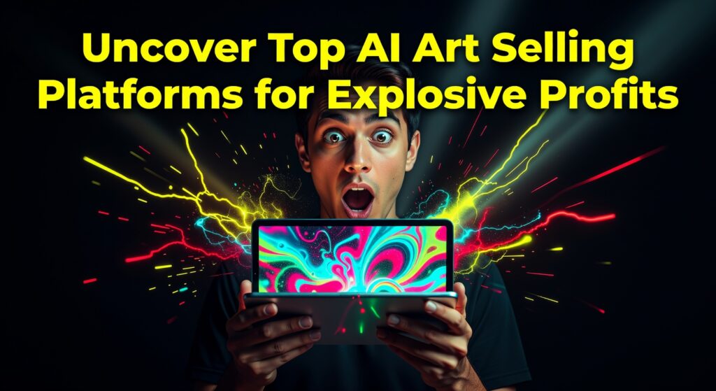 Uncover Top AI Art Selling Platforms for Explosive Profits